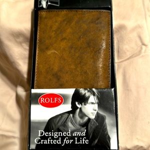 2/$25 New Rolf’s Credential Genuine Leather Wallet